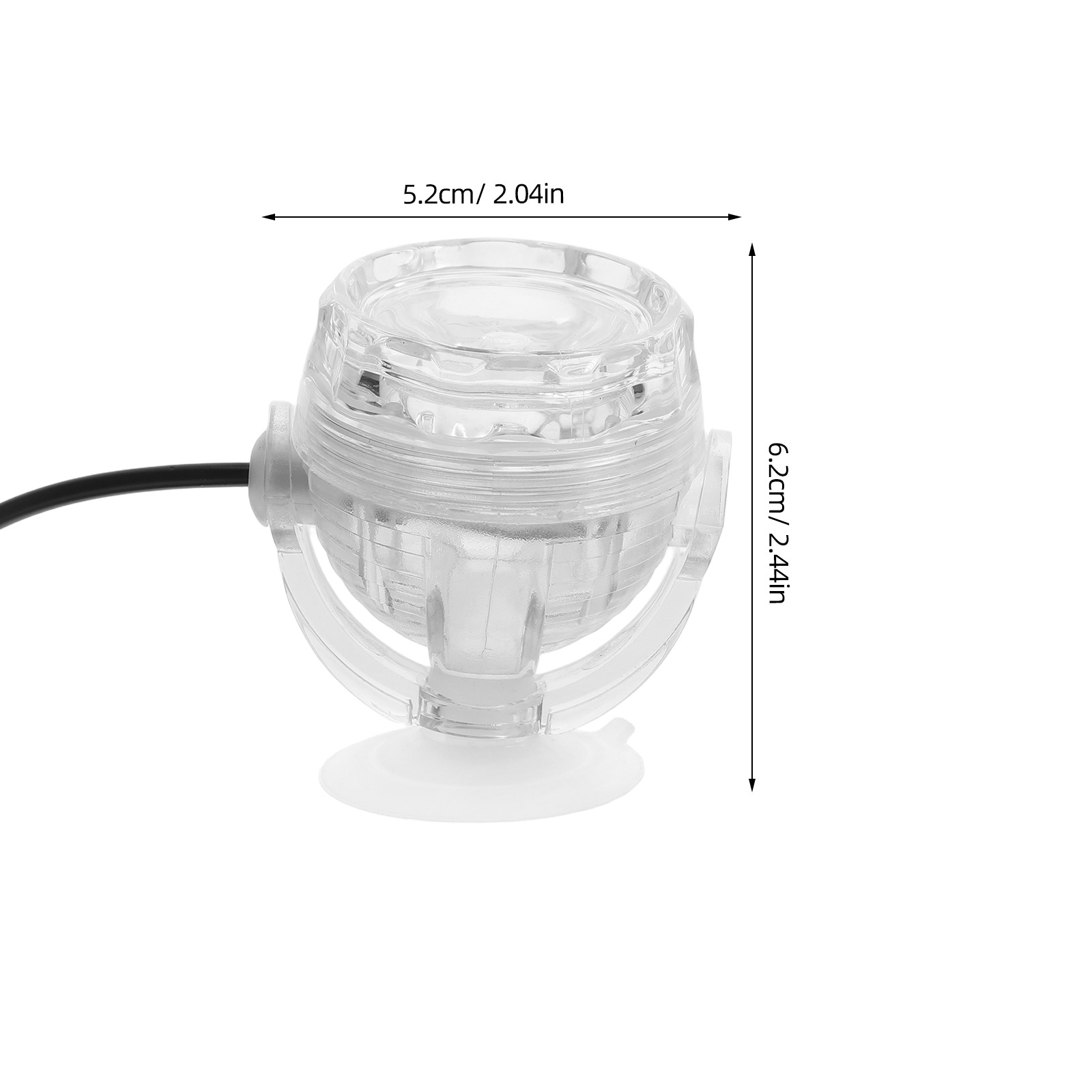 Fish Tank Spotlight Color Changing LED Spotlights Lamp Aquarium Small Decor Night Accessories