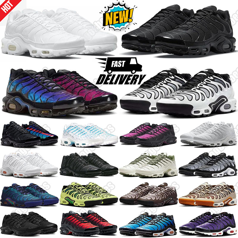 Designer tn tns Running Shoes for Men Women tn3 TN Triple Black White tn plus chaussure Womens Outdoor Shoe Mens Trainers Sneakers