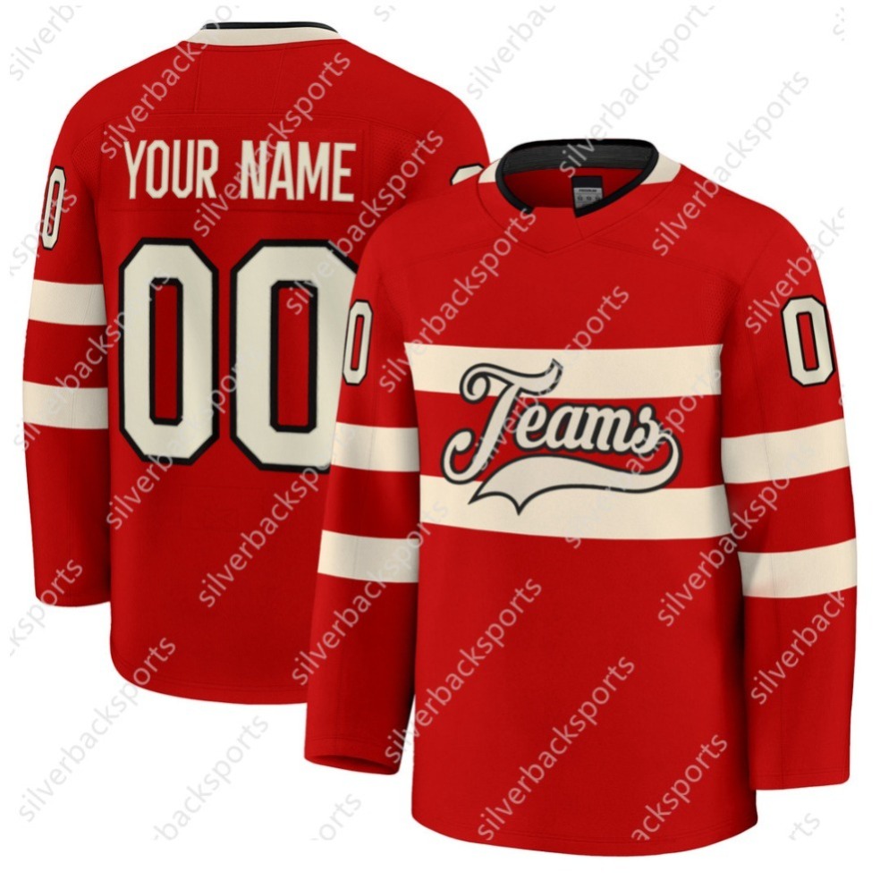 Red Black Champion The 4 Nations 2024 Team Canada Hockey Jerseys - Crosby, Kinnon, Makar, Point, Marchand, m c a v i d ,Makar Custom Jersey