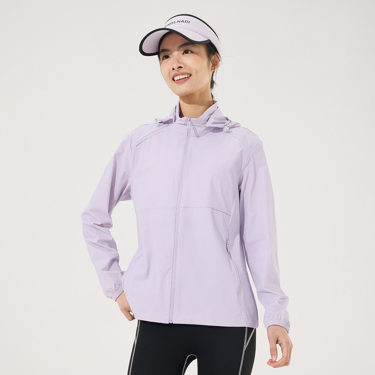 Ice silk thin men and women, summer new breathable UPF50+outdoor sports sunscreen clothes, skin clothes for couples tracksuit