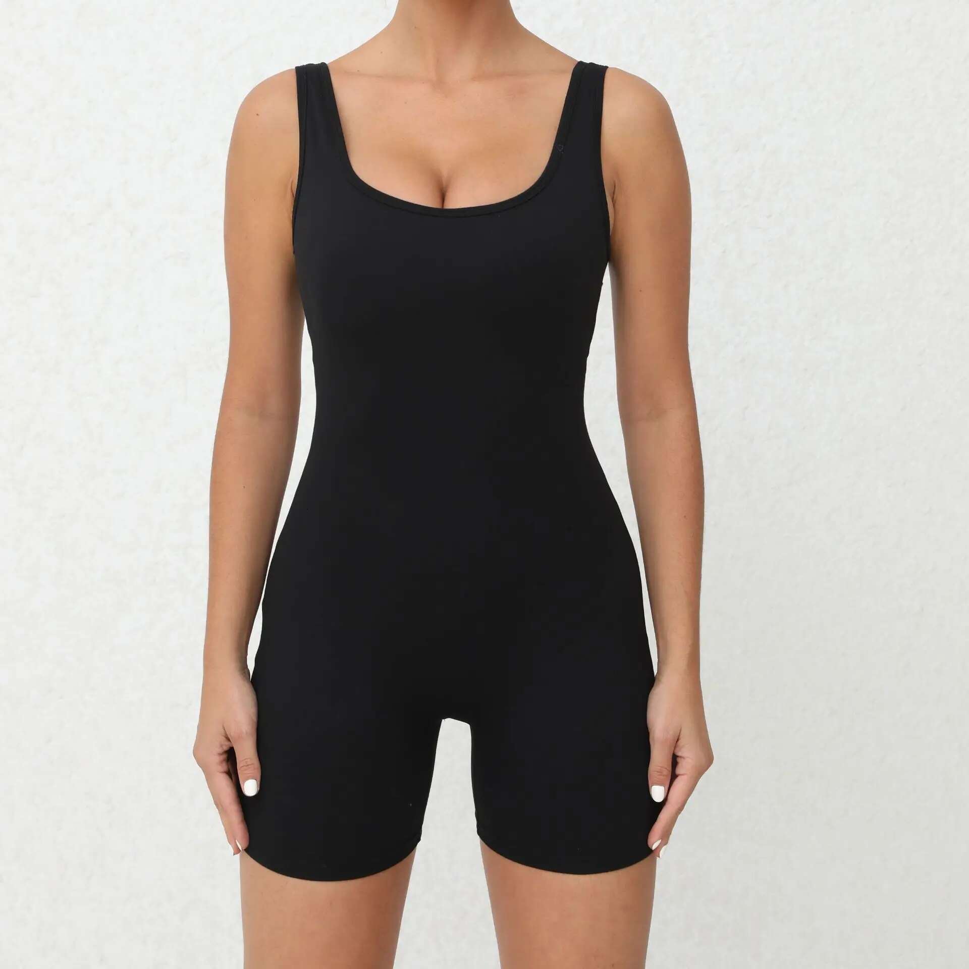 Summer Sexy Yoga Jumpsuit For Women Backless One-Piece Bodysuit Fiess Set Quick-Dry Gym Clothing Running Outfits Sportswear