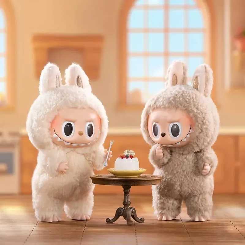 Popmart Bubble Maat Labubu Gift Labubu Vinyl Doll Clothing Doll Key Chain Play Blind BoxT250305