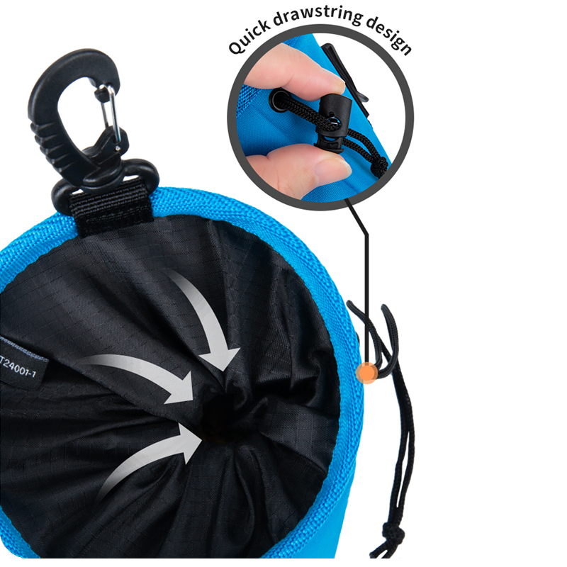 SMALL COMBINATION Portable Dog Training Snack Bag puppy dog snack bag for leash Outdoor pet snacks awards waist bag