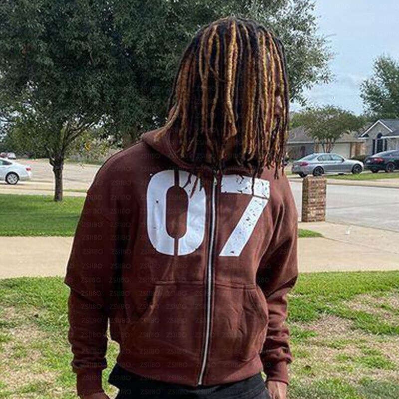 Hot Spring Cross Grade 07 Hoodie Men's and Women's Same Style Loose Hooded Sweatshirt