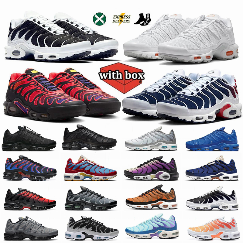 Designer Shoes Tns Running Shoes for Men Women tn plus Terrascape Olive Triple Black Reflective Pink Clean Red Green Hiking Outdoor TN Mens Trainers Sneakers