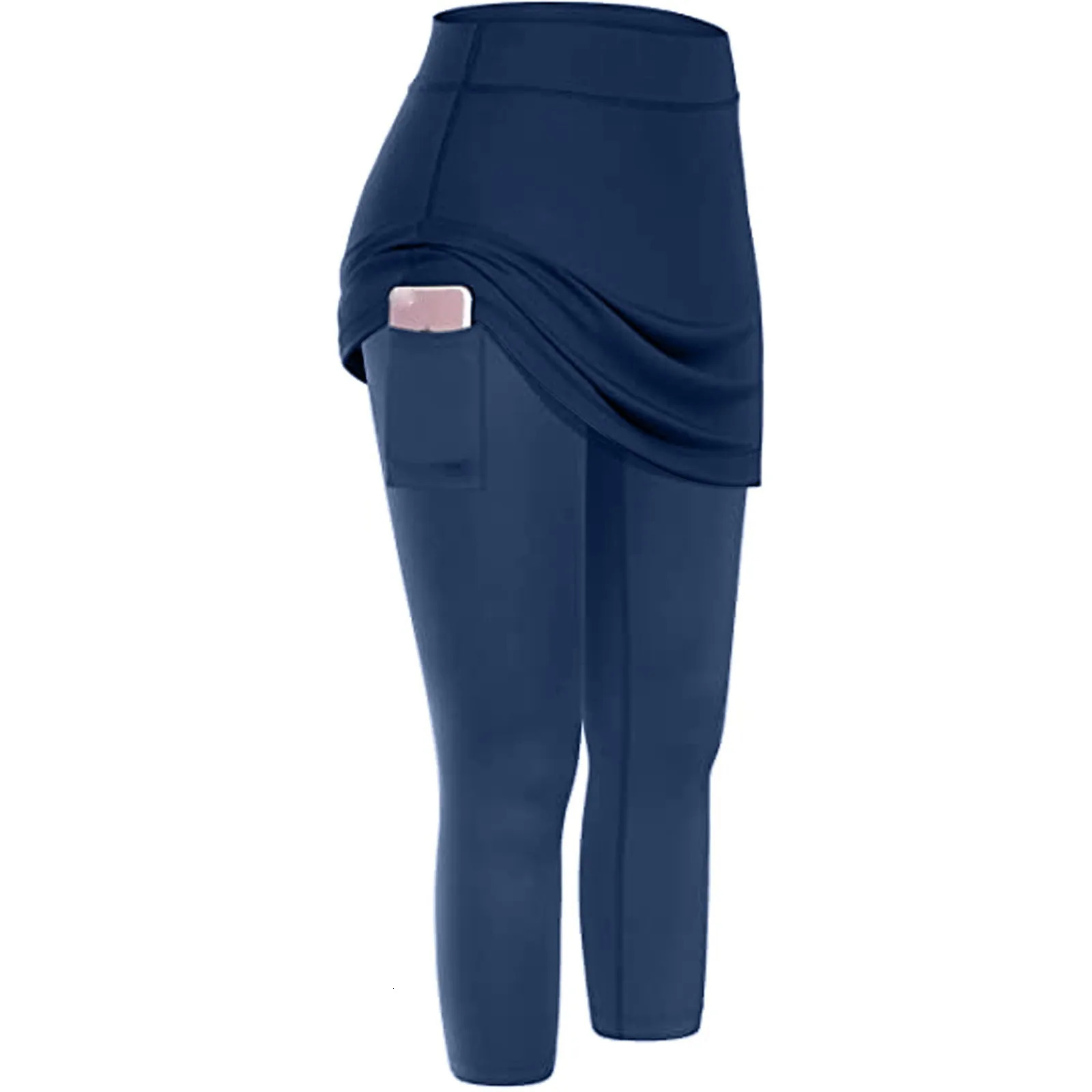 Womens tennis tight pants high waisted elastic sports and fitness jogging 250304