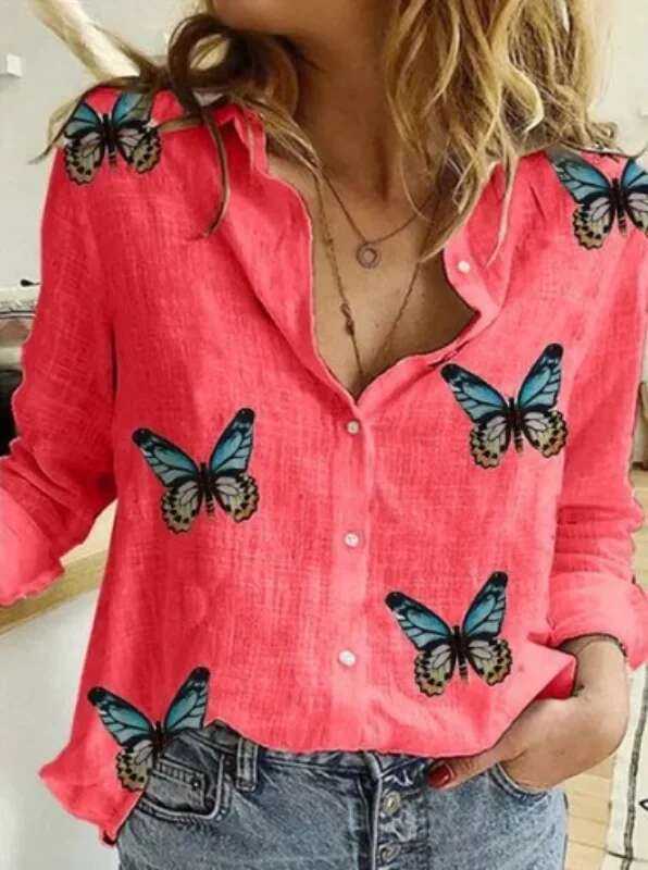 Streetwear Shirts For Vintage Cotton En Casual Tees Spring Autumn New Y2k Tops Tshirt Women Clothing Fashion Clothes