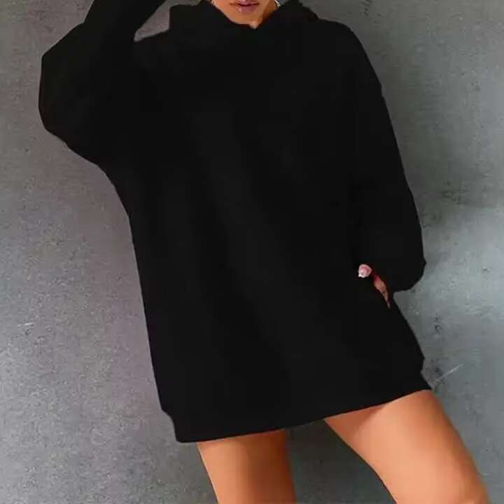Women's Clothing 2025 Custom Your Own Black Hoodies Wholesale High Quality Pullover Women Hoodie