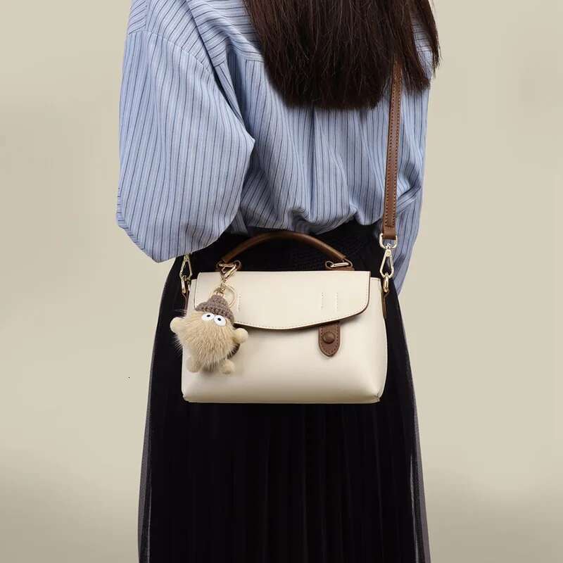 Women's 2024 New Summer Cambridge Leather Women's Bag For Girlfriend's Birthday Can Be Single-Shoulder Handbag Bags