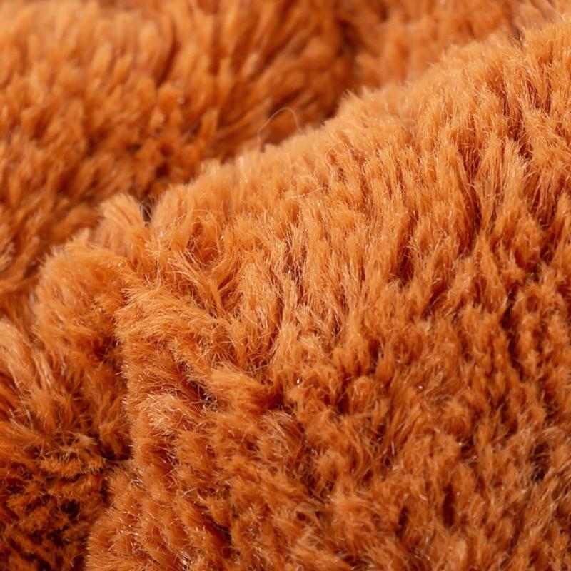 0XXA Winter Pet Cage Plush Warm for Kitten Dogs Windproof Backpack