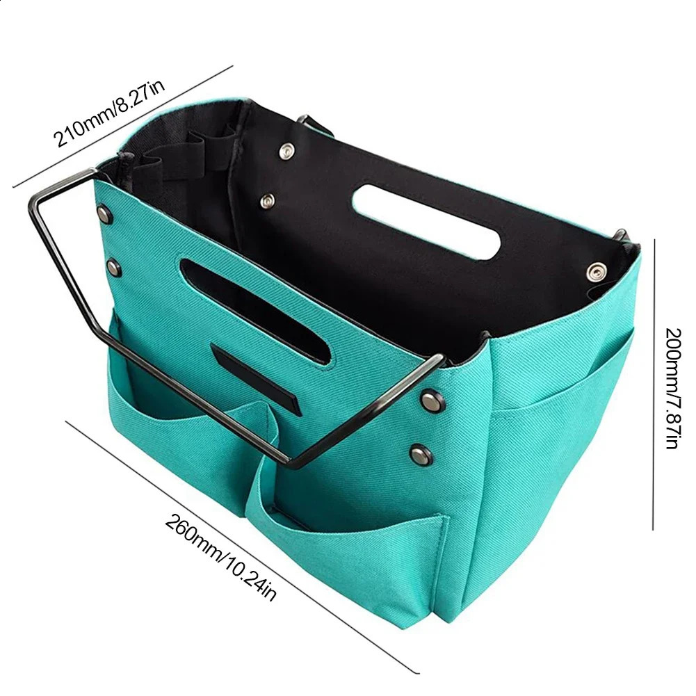 Ship from US Telescoping Ladder Tool Bag Hanging Organizer Waterproof Oxford Cloth Folding Herringbone Storage 250305FBB