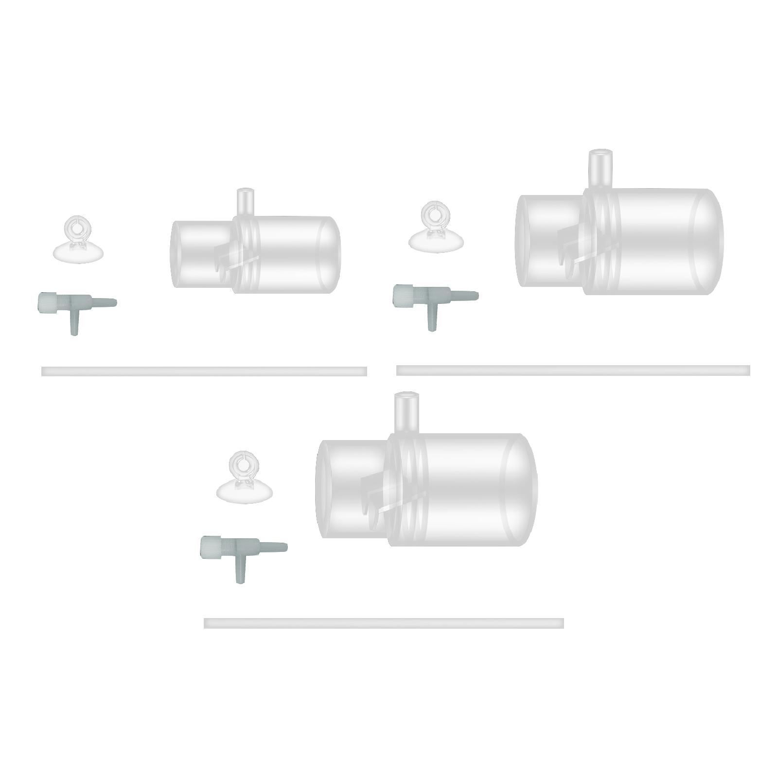 Oxygen Enrichment Adapter Tubing Clear Adjust The Flow Easy to Install Filter Control The Water Level Aquarium Water Tank Filter