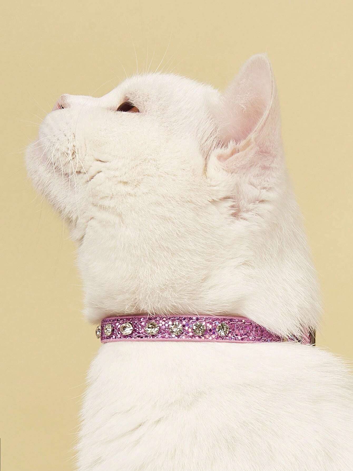 Rhinestone Decor Pet Collar - Sparkly Bling Dog Collar with Dazzling Stones Bandana perro Dog summer clothes Bandana for dog Dog