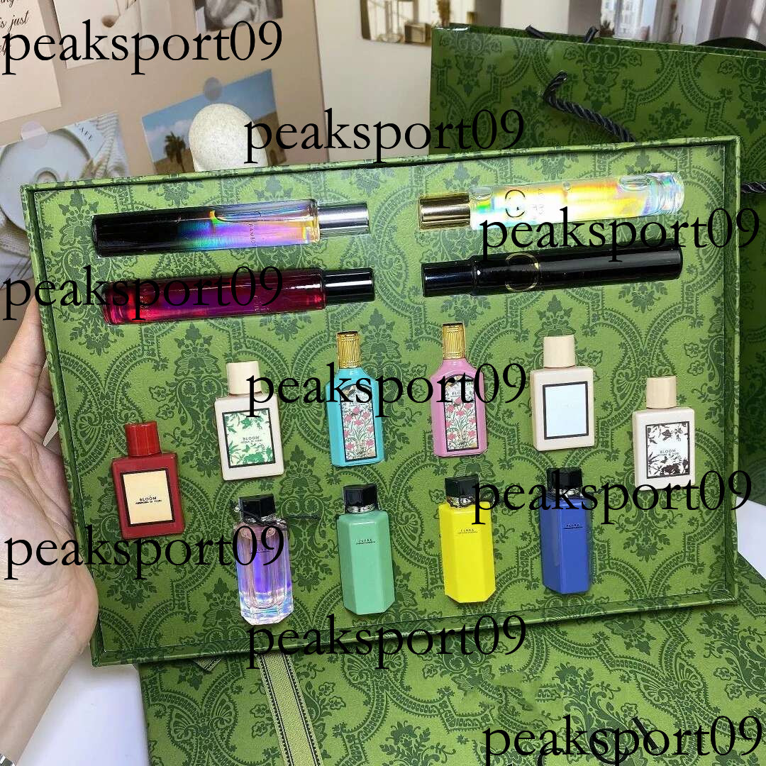 Women Perfume Sets 4pcs/6pcs/14pcs souvenir Bloom ra Gorgeous Gardenia Jasmine Fragrances Long Lasting Smell wer Spray Gift Box Set