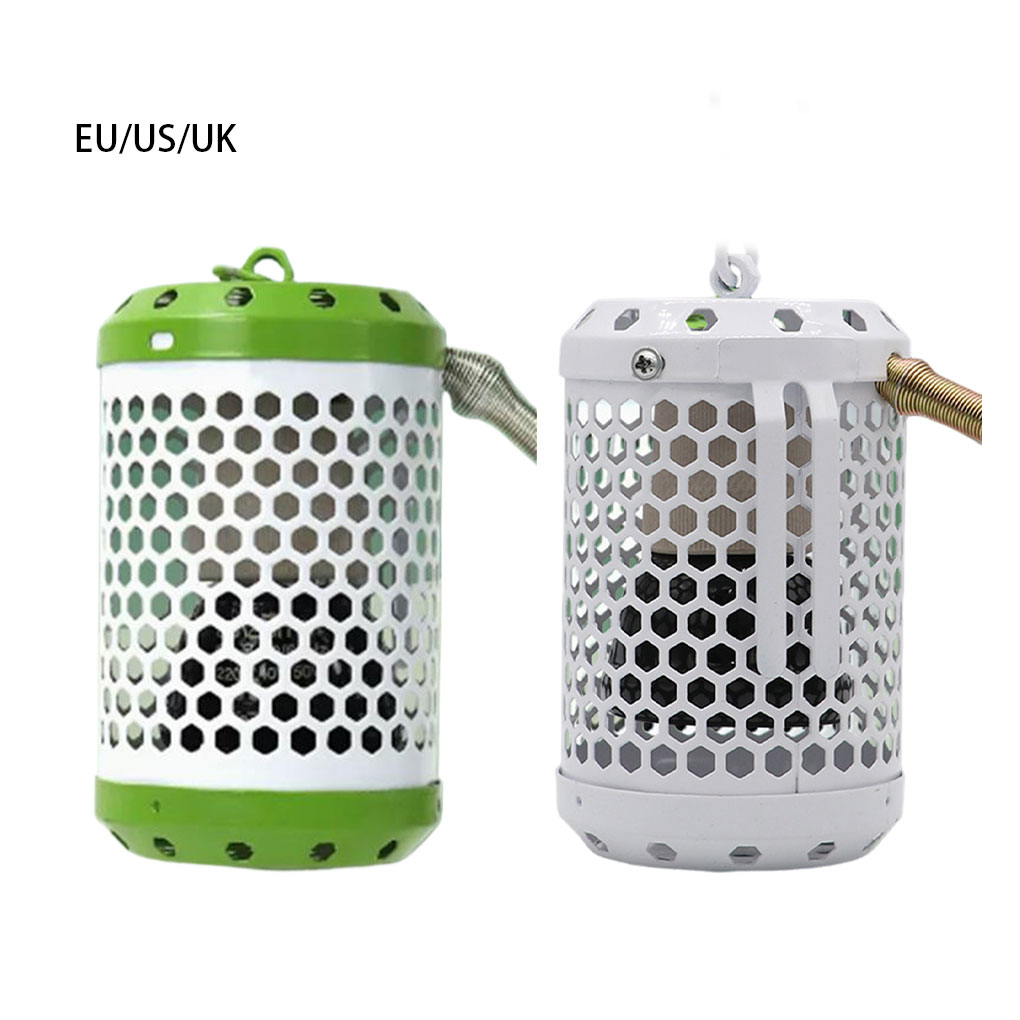 Heat Lamp Cage For Reptiles Anti-Scald Heating Lamp Holder Cage Accessories Bird Supplies Mesh Cage For Parakeets Chickens