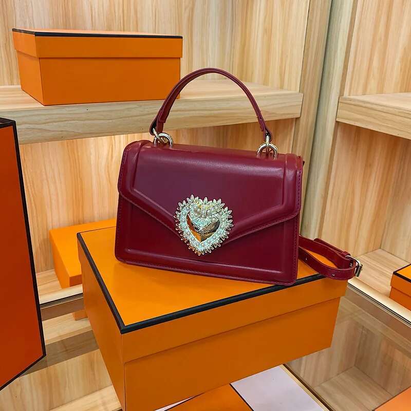 Handbags Flap New Simple Small Square Designer Crossbody Women Shoulder Bag Portable Top-Handle Bags