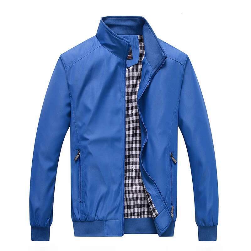 Men's Coat, Trend, Casual Jacket, Large Wide Cardigan, Baseball Jacket for Mid-Aged Dad, Spring and Autumn