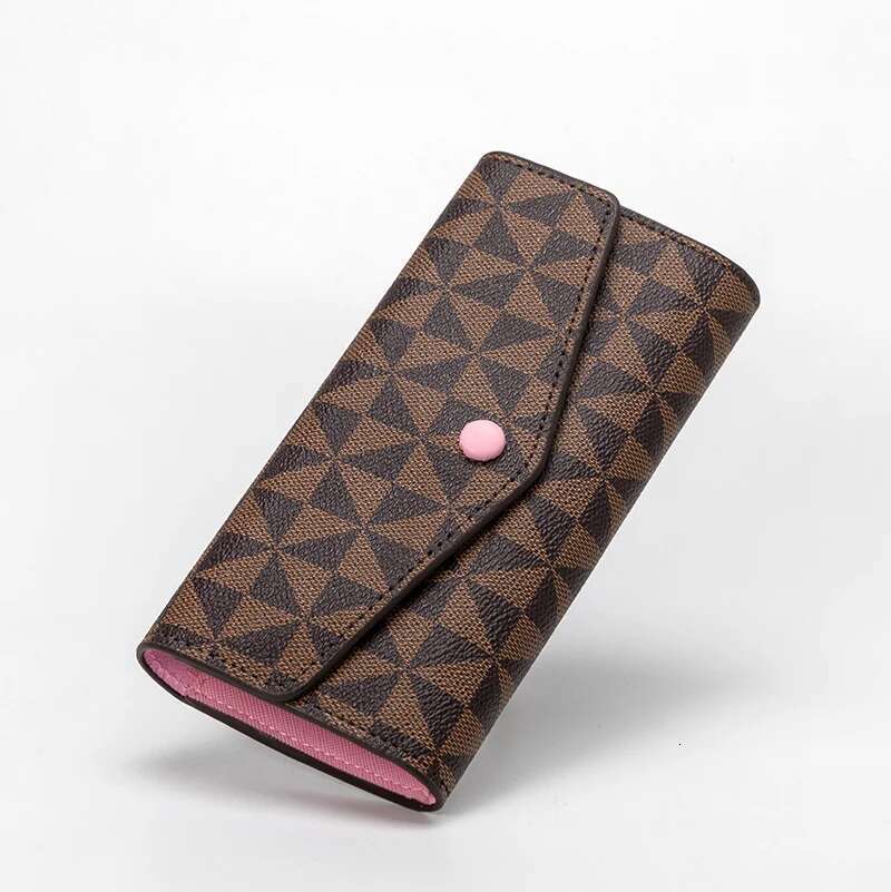 Woman Long Brand Vintage Purse Designer For wallets for women Leather Holder New Money Clip Wallet