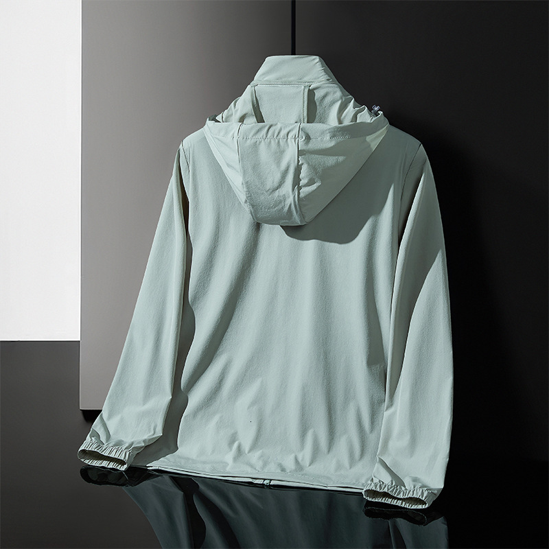 Summer tracksuit new couple clothing breathable ice silk anti UV sun protection jacket fishing suit men