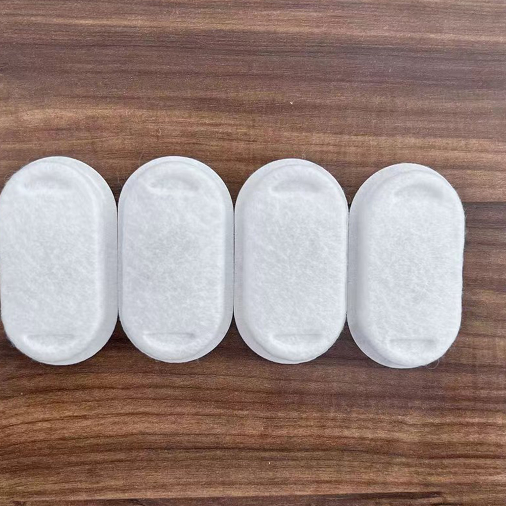 8 Pcs Stainless Steel Pet Water Dispenser Filter Element and Combination Set Cat Fountain Waterer Filters Dog Filtering Mat for