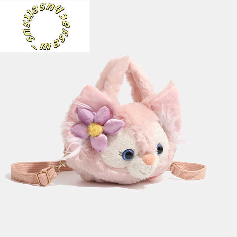 Backpacks Kawaii Peripherals Linabell Cartoon Girl Versatile Storage Bag Outing Crossbody Bag Shoulder Bag Give Gifts To Girlfriend Y250305YZ6Z