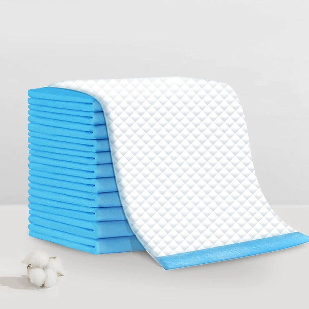 50 Pcs Absorbent Paper Puppy Training Pads Pet Pee Changing Mat For Cat Supplies The Dog