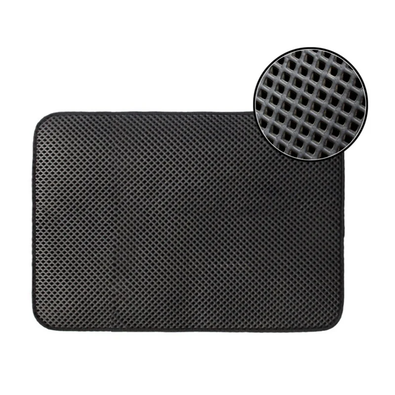 Double Layer EVA Cat Litter Pad Waterproof Non-slip Sand Basin Filter Kitten Dog Washable Mattress Floor Mat Pet Clean Supplies