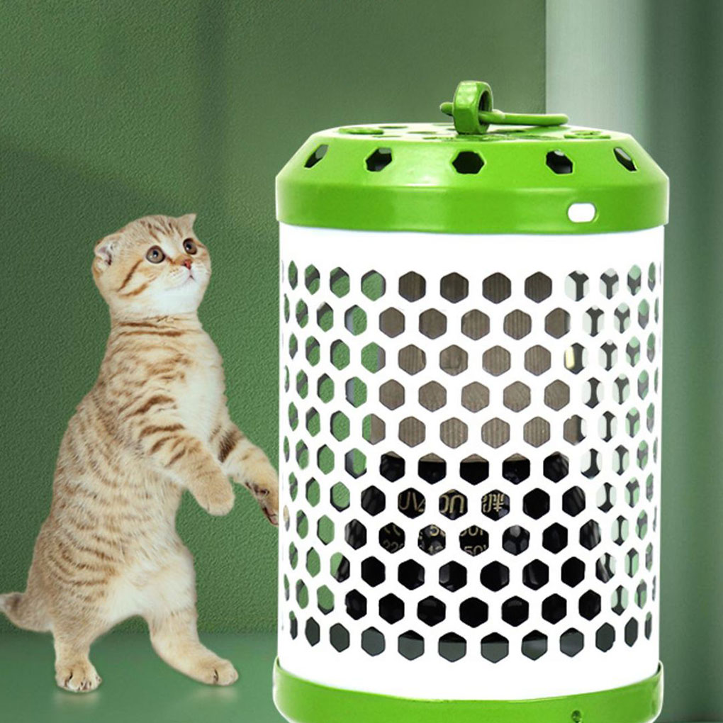 Heat Lamp Cage For Reptiles Anti-Scald Heating Lamp Holder Cage Accessories Bird Supplies Mesh Cage For Parakeets Chickens