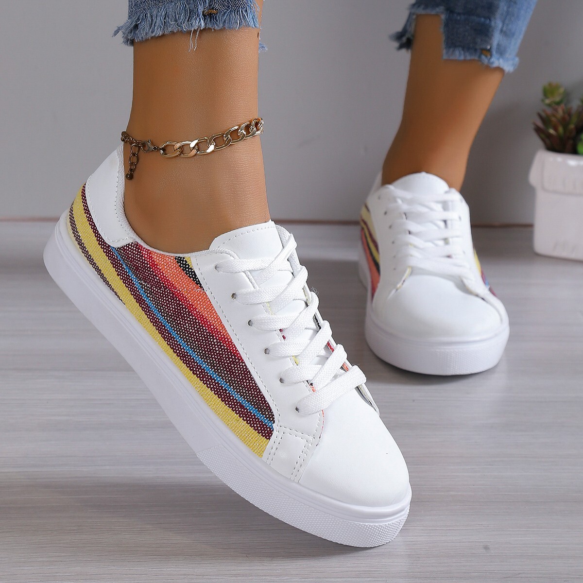 Single 2025 women's shoe college thick sole style casual autumn and winter fashion simple plus size new item ddmykukumalu