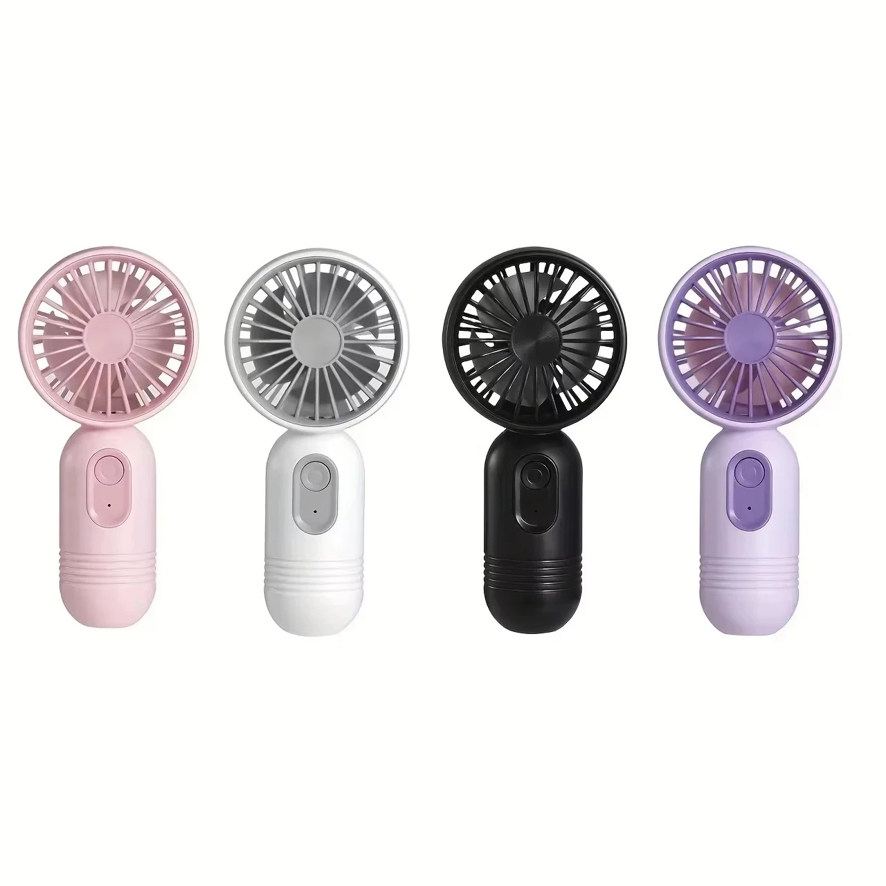 USB Rechargeable Mini Portable Fan With 3 Speeds - Lightweight Handheld Fan - Perfect For Office, Outdoor, Travel, And Camping