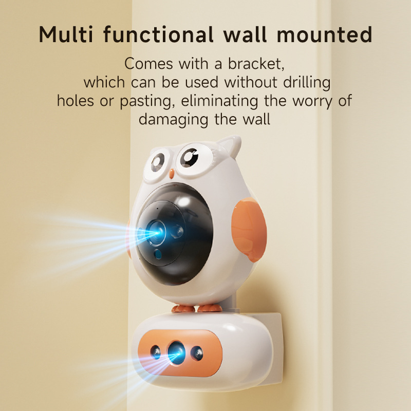 2-in-1 Dual Lens Security Camera: 360° AI Tracking, Color Night Vision & Human Detection | 300W HD, 2-Way Audio, Wireless Indoor/Outdoor Surveillance 
