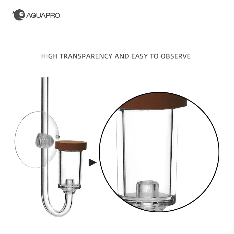 Aquarium CO2 Diffuser Bubble Counter Mini Fish Tank Sprayer Cans Carbon Dioxide Accessories Fishbowl Supplies Akvarium Filter