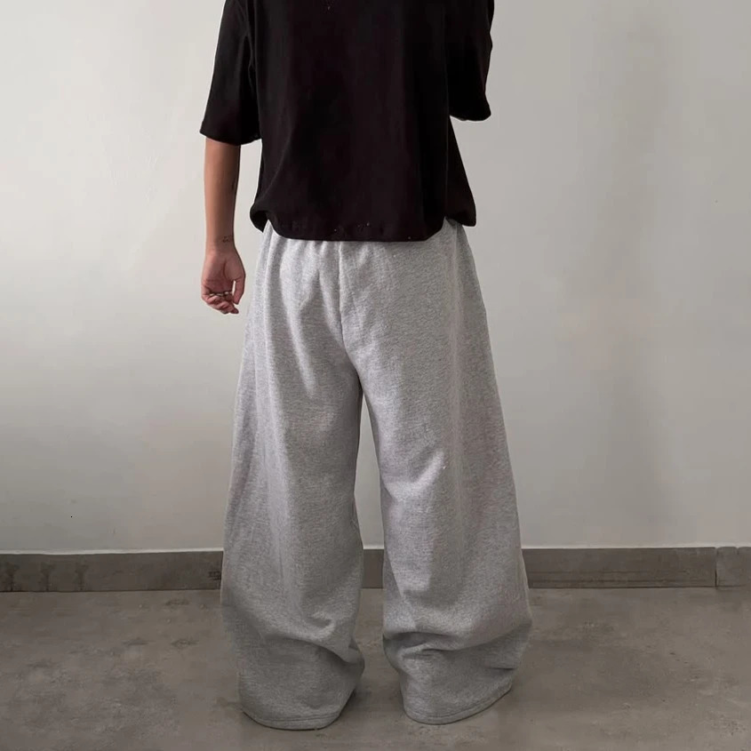 Mens Jogging Sweatpants Striped Casual Retro Fashion Loose Sweatpants Hip-hop Harajuku Street Clothing Y2k Wide-leg Pants Women 250304