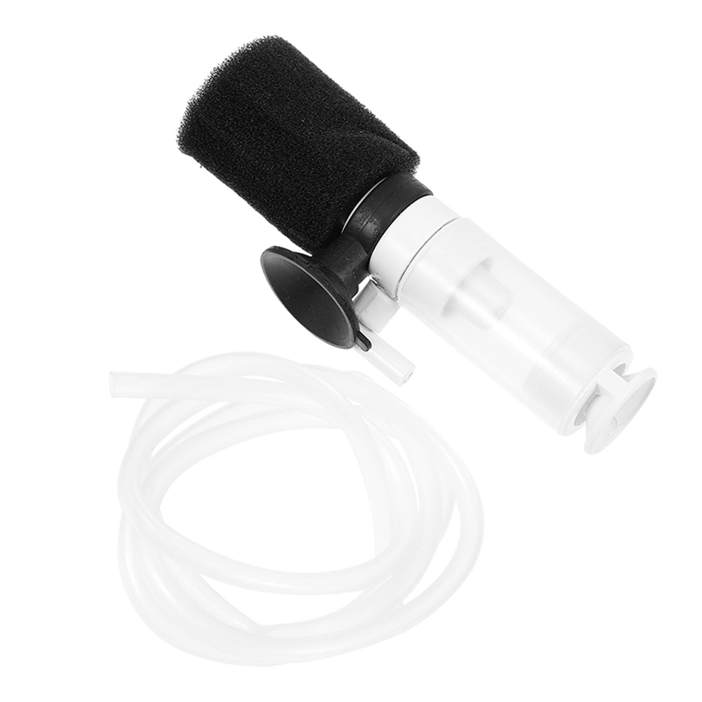 Aquarium Oxygen-increasing Head Pet Goldfish Filter Tank Filters for Aquariums Stainless Steel Betta Sponge Small