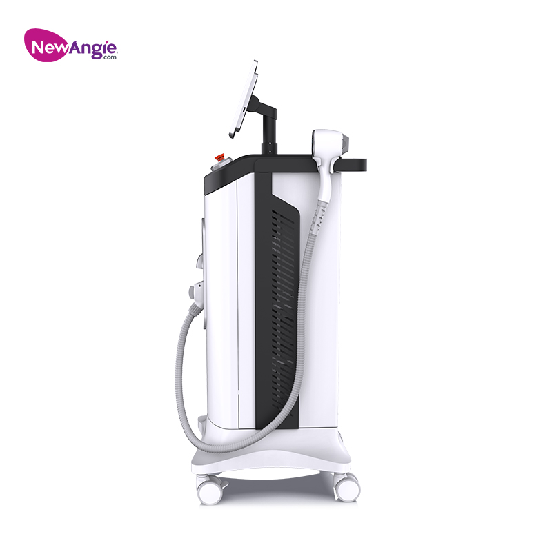 755 808 1064nm Diode Laser Fast Hair Removal Machine 12 Bars Skin Rejuvenation Cooling System Painless Permanent Epilator