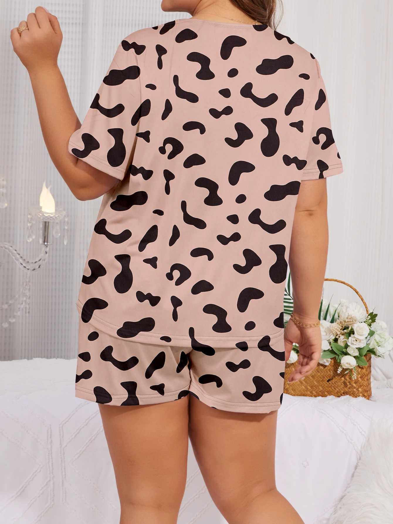 Girls Pajama Set Casual Pajama Graffiti Style Pajama Milk Silk Pajama Fashion Home Fury 2024 New EditionT250305