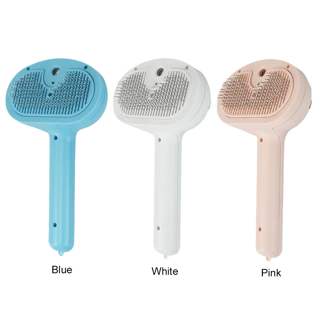 Cat Steam Brush Hair Remover Brush Multi-Function Cat Grooming Brush Cat Shedding Comb Floating Hair Brush Pet Supplies