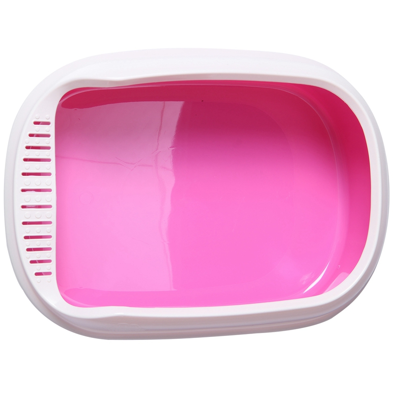 AAAC-Toilet Bedpan Cat Litter Box Cat Dog Tray Toilet Supply Teddy Anti-Splash Pet Dog Toilette Puppy Indoor Home Plastic Sandbo