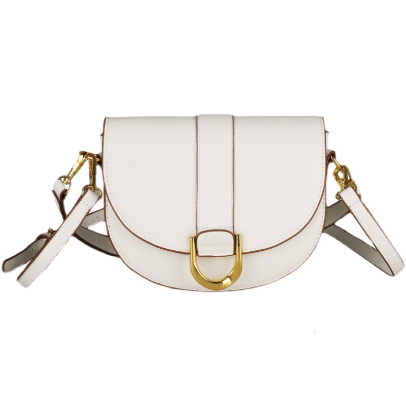 Free Shipping New Designer Bag Minimalist Women's Small Handbag Fashion Single Shoulder Underarm Saddle Bag Wallet