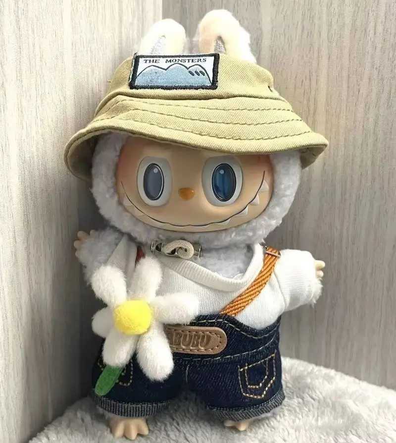 In Stock High Quality Labubu Skullpanda Mokoko Zimomo Halloween Labubu Keychain Doll Christmas Gift Keyring Kids Toys ReplicaT250305