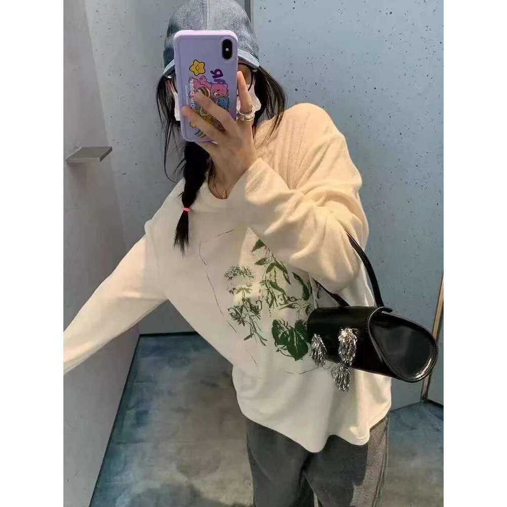 Women's Niche Design Heavy Industry Leaf Fireworks Handbag Versatile Armpit Bag New