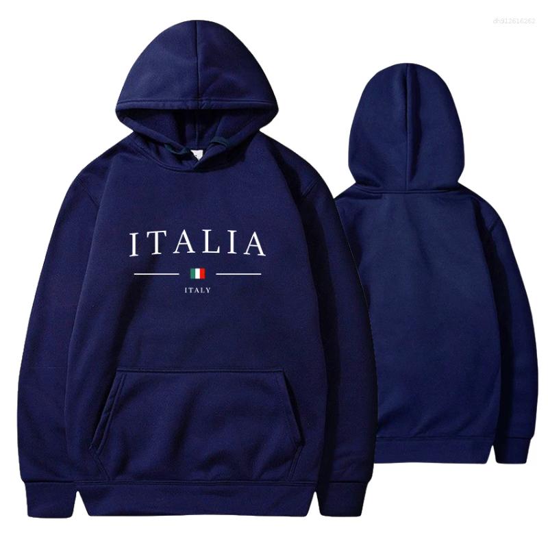 Men's Hoodies Italy Urban Printed Mens Sales Sweatshirt Casual Jogging Streetwear Clothing Daily Tracksuit Gym Sports Pullover