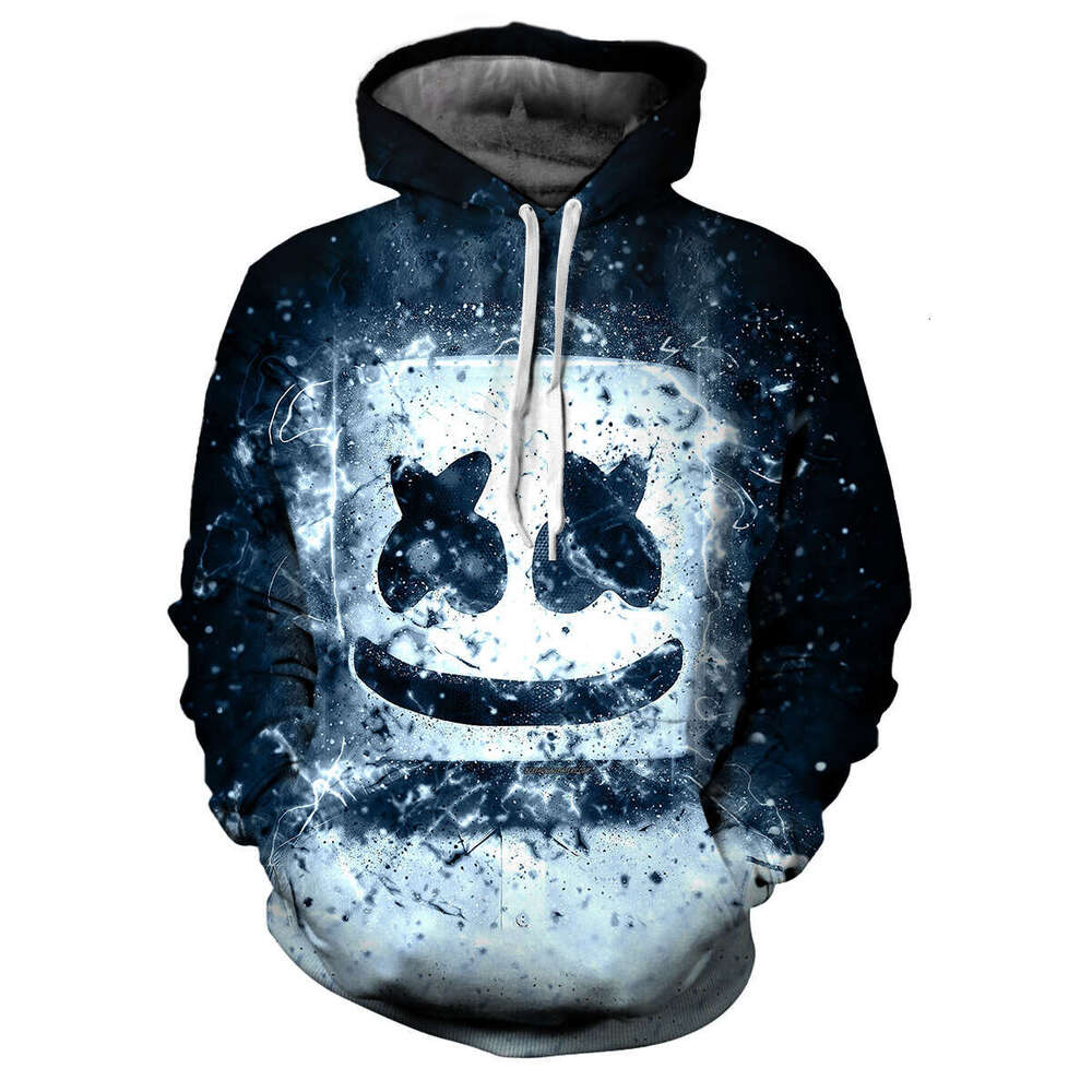 Autumn TEMU3D Digital Printed Men's Fashion Hoodie