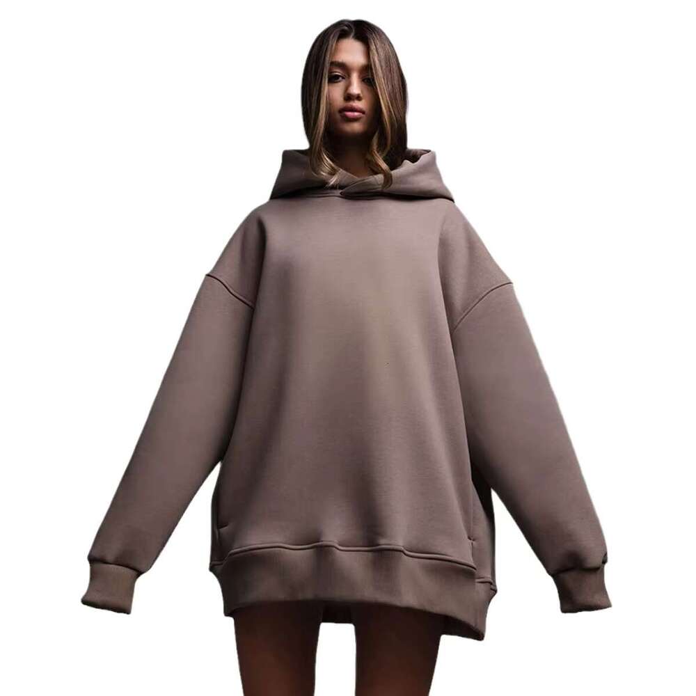 Woman Hoodies Sweatshirts Fashion Solid Color Red Black Gray Pink Hooded Hip Hop Fleece Hoodie Womens Y2k Streetwear