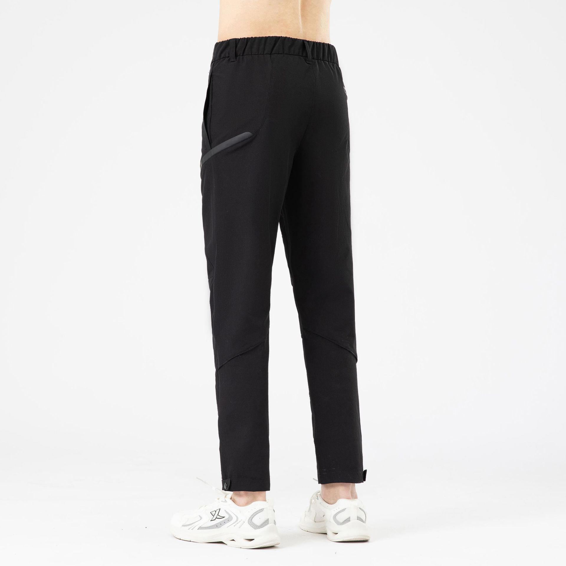 tracksuit Outdoor sports elastic men, outdoor hiking, breathable leisure, quick drying cycling, ice silk pants for men