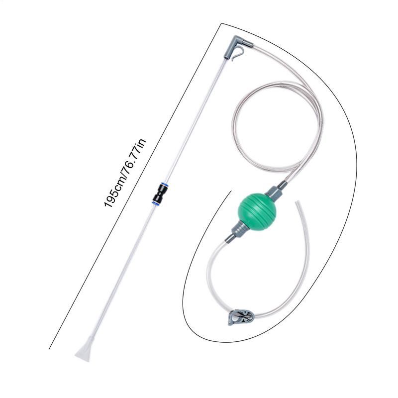 Fish Tank Gravel Vacuum Cleaner Aquarium Fish Tank Glass Cleaner Tool Shopping Center Home Siphon Equipment To Maintain Clear