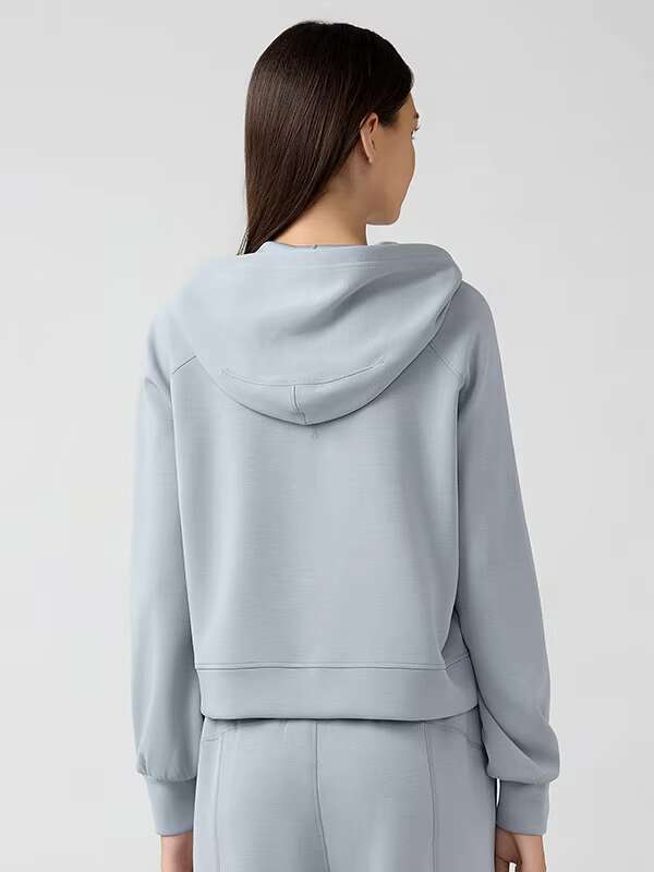 Women's Spring And Autumn Basic Casual Comfortable Hooded Loose Long-Sleeved Hoodie