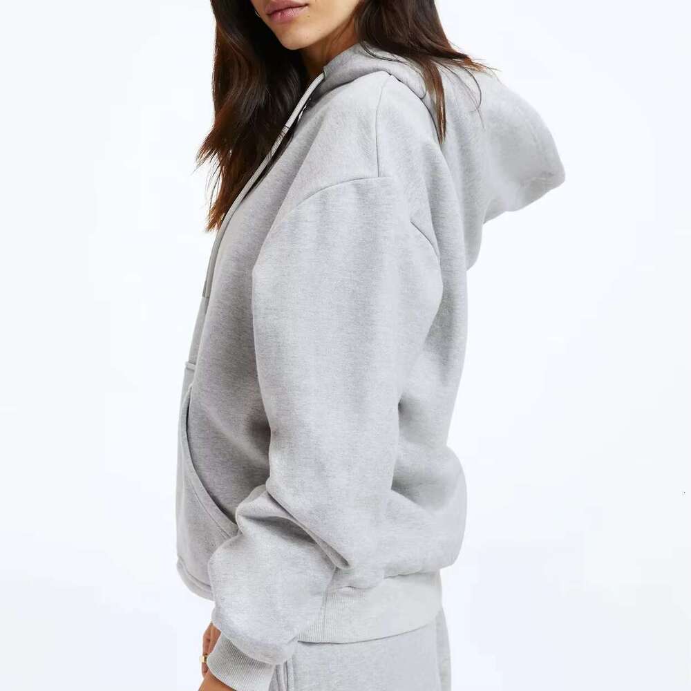 High Quality Cozy Terry Fleece Women Comfy Oversized Workout Fashion Pullover Hoodies