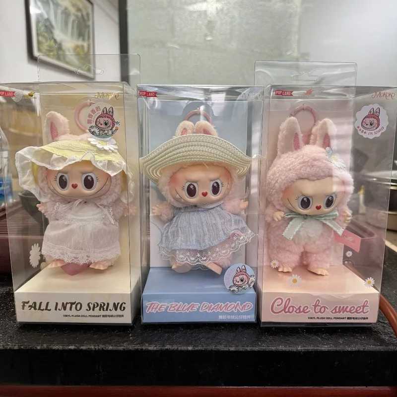 Mokoko Sweetheart Pink Doll Pendant Cute Labubu Creative Ornament Christmas Gifts Children Toys Labubu 1 1 ReplicaT250305