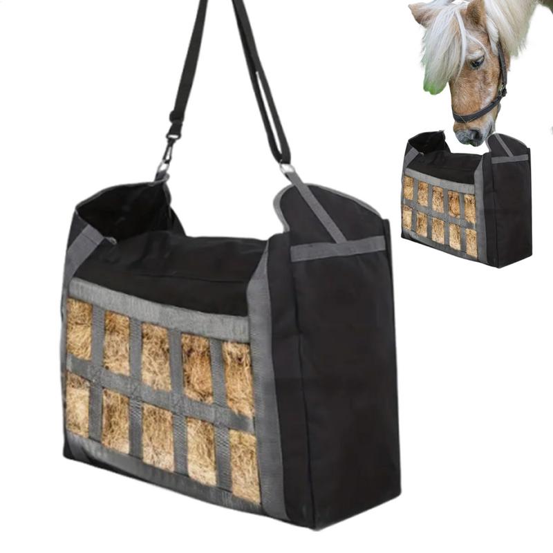 Goat Hay Feeder Hangable Goat Food Container Water Resistant Hay Storage Container Slow Feed Hay Bag for Domestic Animals